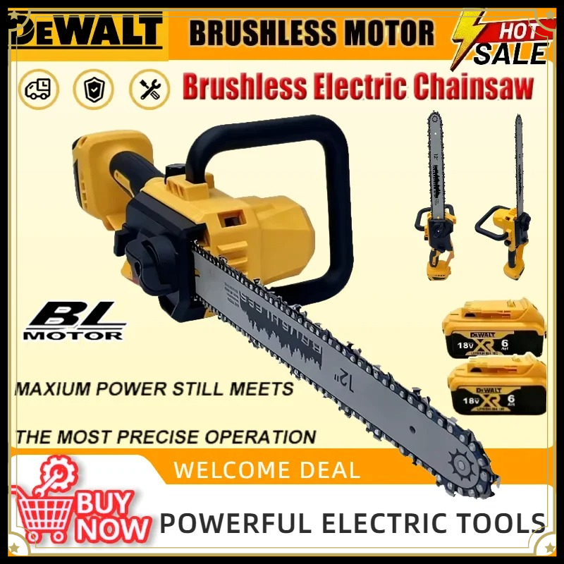Pole Saw Cordless - DEWALT 20V borstelloze draadloze kettingzaag Automatische