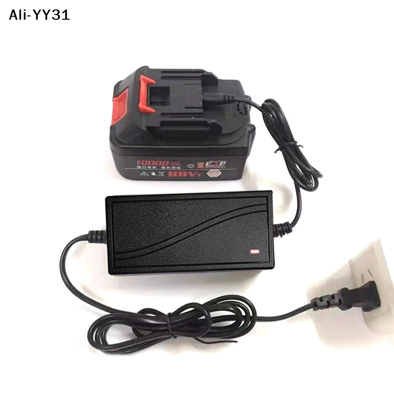 Pole Saw Cordless - 【1Y】1Pc 21V 2A Lithiumbatterijlader voor lithium-ionadapter