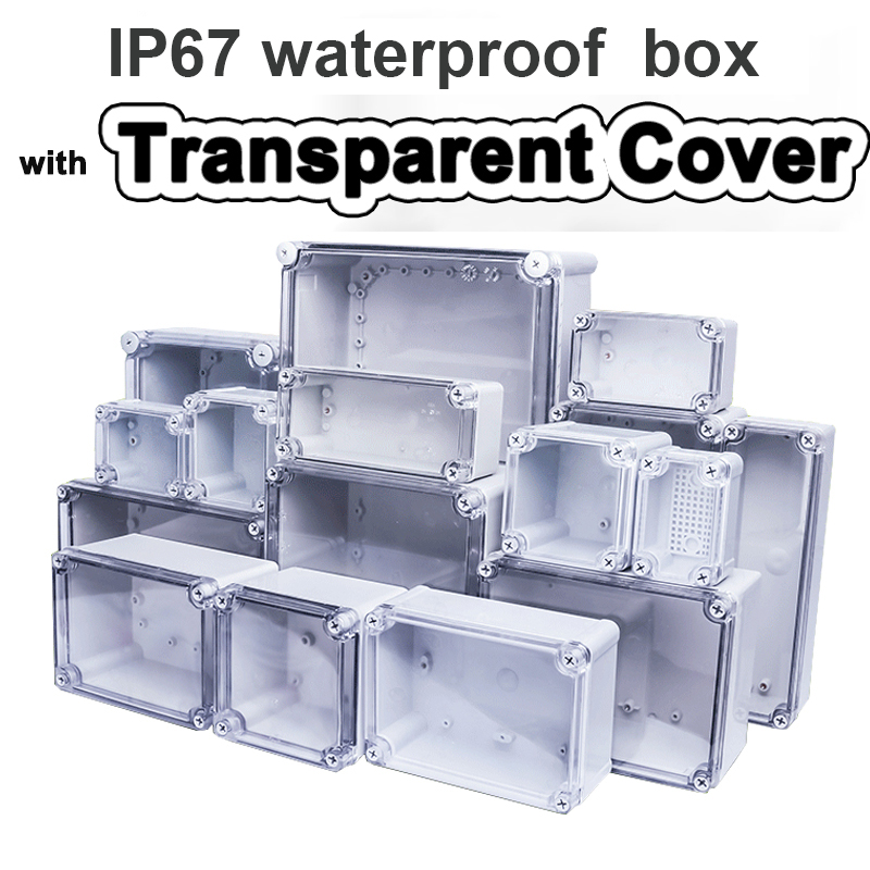 Outdoor Power Supply Box - F-type transparante waterdichte doos Outdoor monitoring