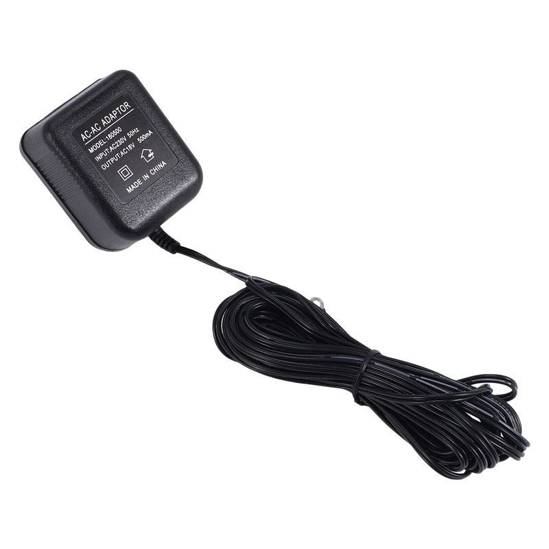 Outdoor Power Adapter Ring - Happy New- 18V 500MA voeding batterijadapter