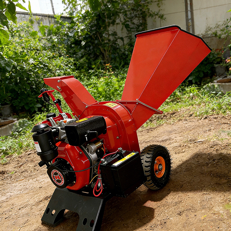 Garden Shredder Chipper - 2025 Bestverkochte 50 mm diesel houtversnipperaar