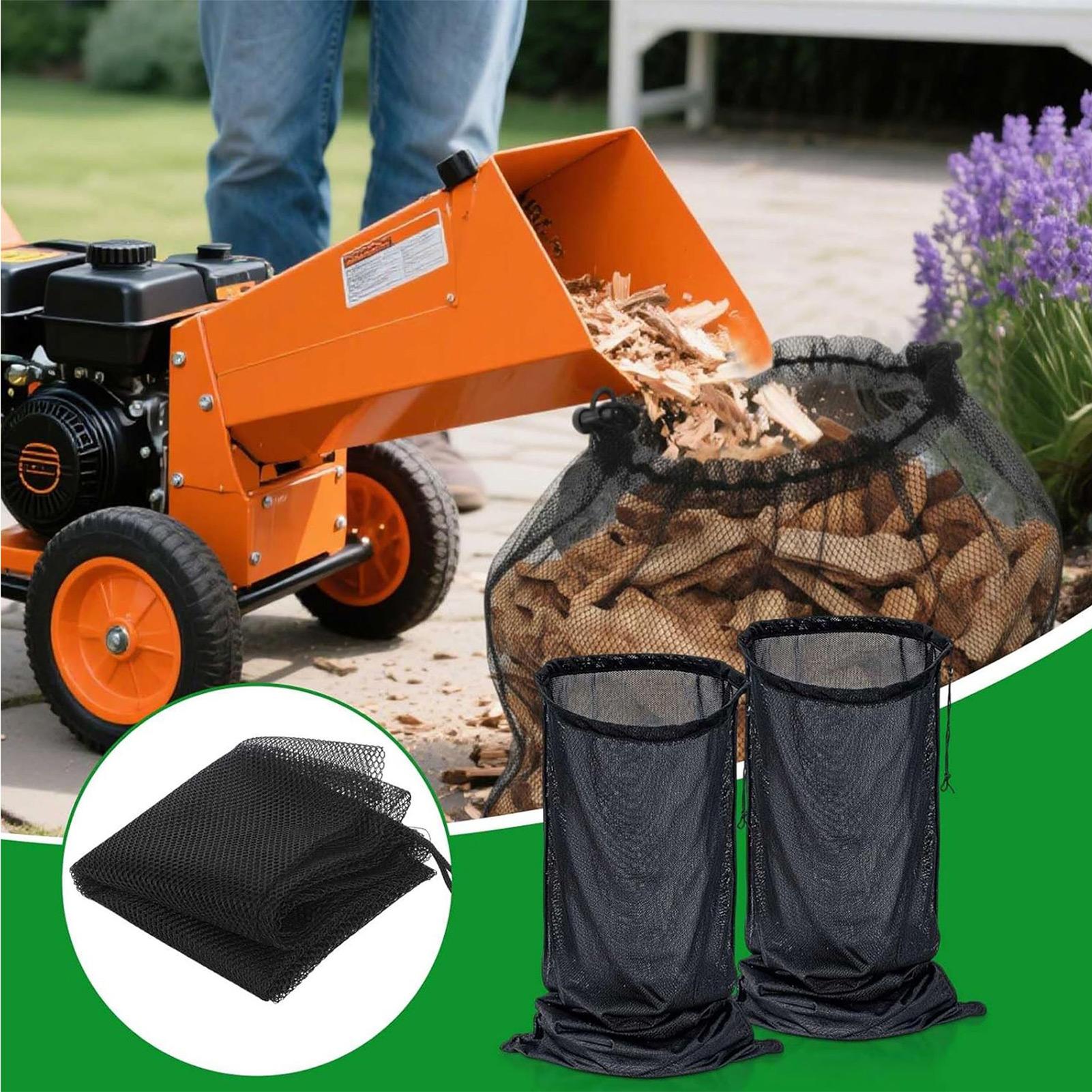 Garden Shredder Chipper - Chipper Shredder Bag Mesh Holder Tote
