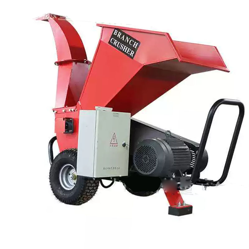 Garden Shredder Chipper - Draagbare boomgaardhakselaar diesel elektrisch takkenhakselaar appel