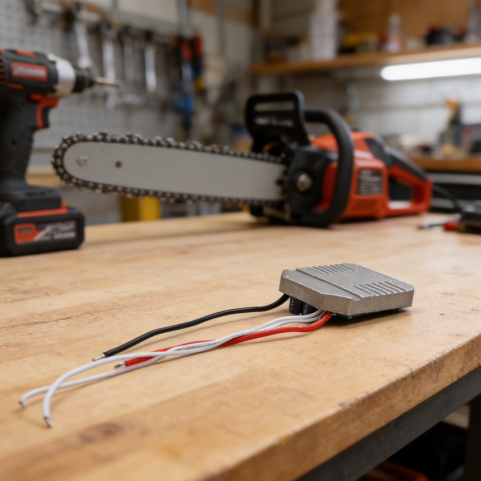 Pole Saw Cordless - Besturingspaneel voor elektrische kettingzagen met lithiumbatterijen,