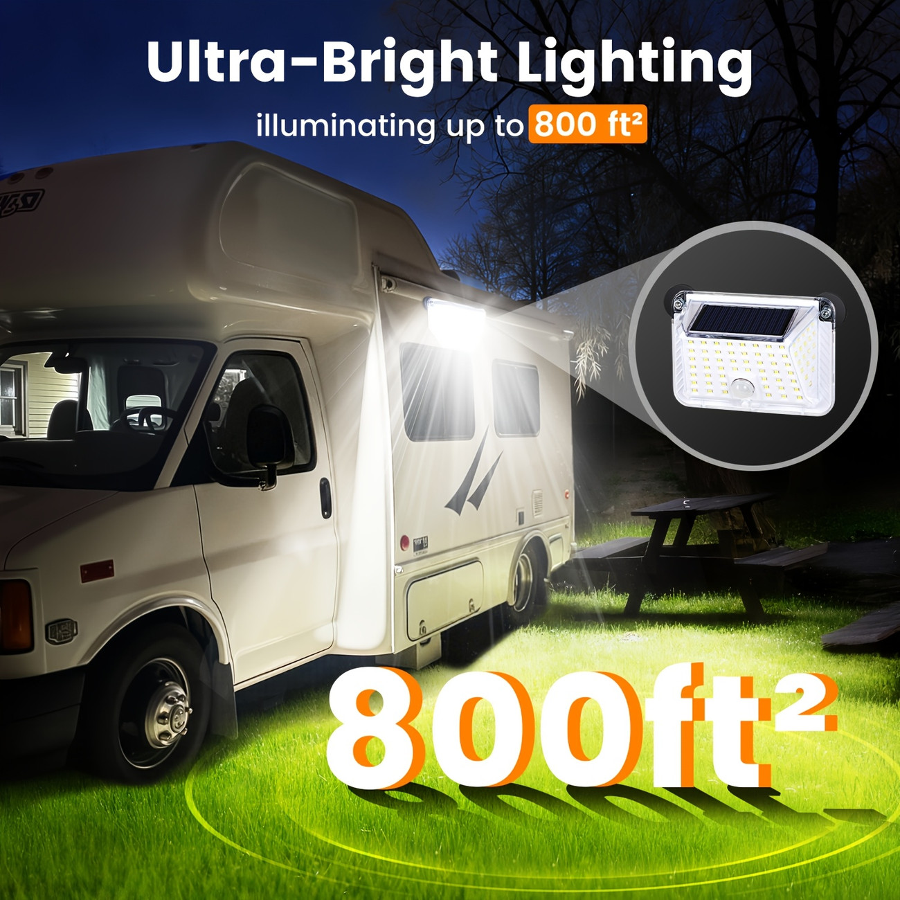 Outdoor Power G Sensor - Magnetische aanhanger-zonnelamp, met krachtige magneet-bewegingssensorlamp, zonne-buitenlamp