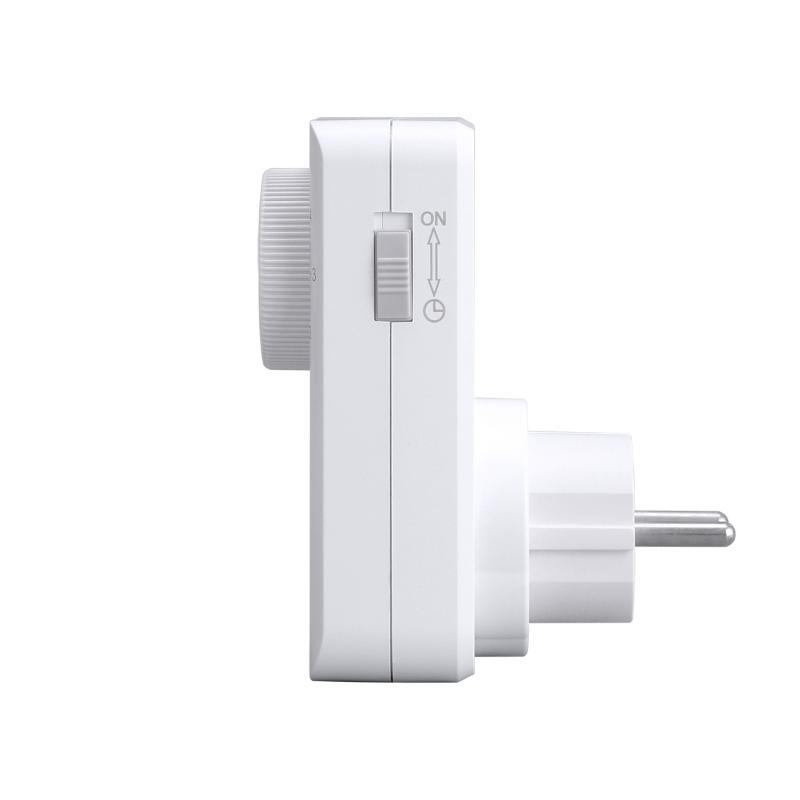 Outdoor Power Timer - Duitse universele afteltimer-aansluiting 13 uur, geaard,