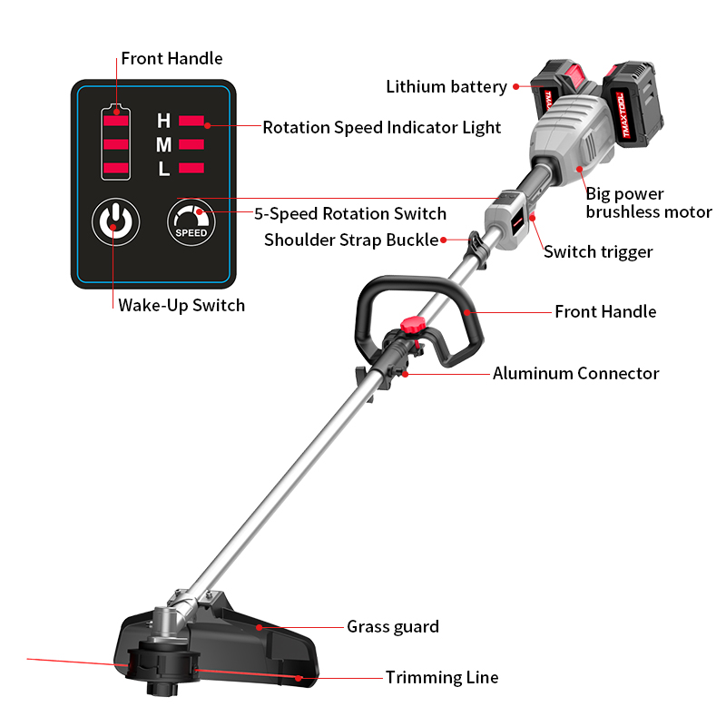 4-in-1 multifunctionele nylon- - Pole Saw Cordless recensie en prijs