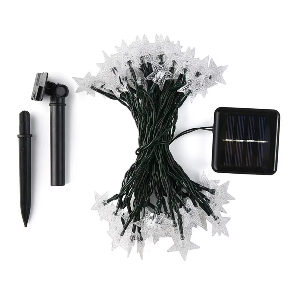 Sterrenlichtslingers op zonne- - Outdoor Solar Power Xmas Lights recensie en prijs