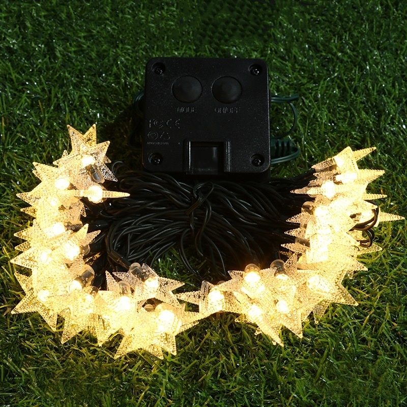 Sterrenlichtslingers op zonne- - Outdoor Solar Power Xmas Lights recensie en prijs