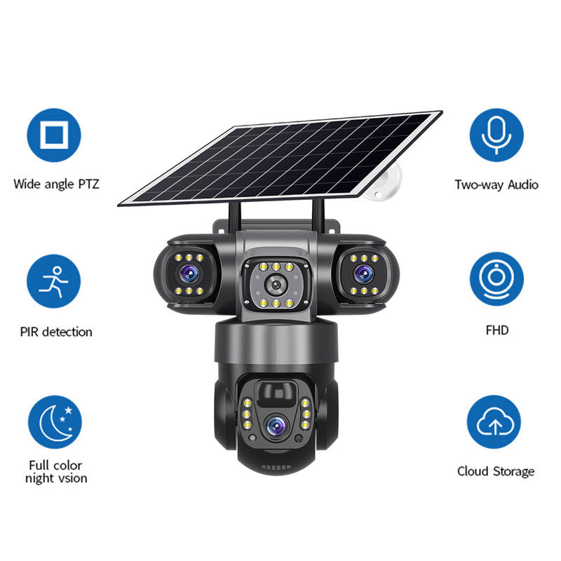 Buitencamera met 3 lenzen, 3 s - Outdoor Power G Motion recensie en prijs