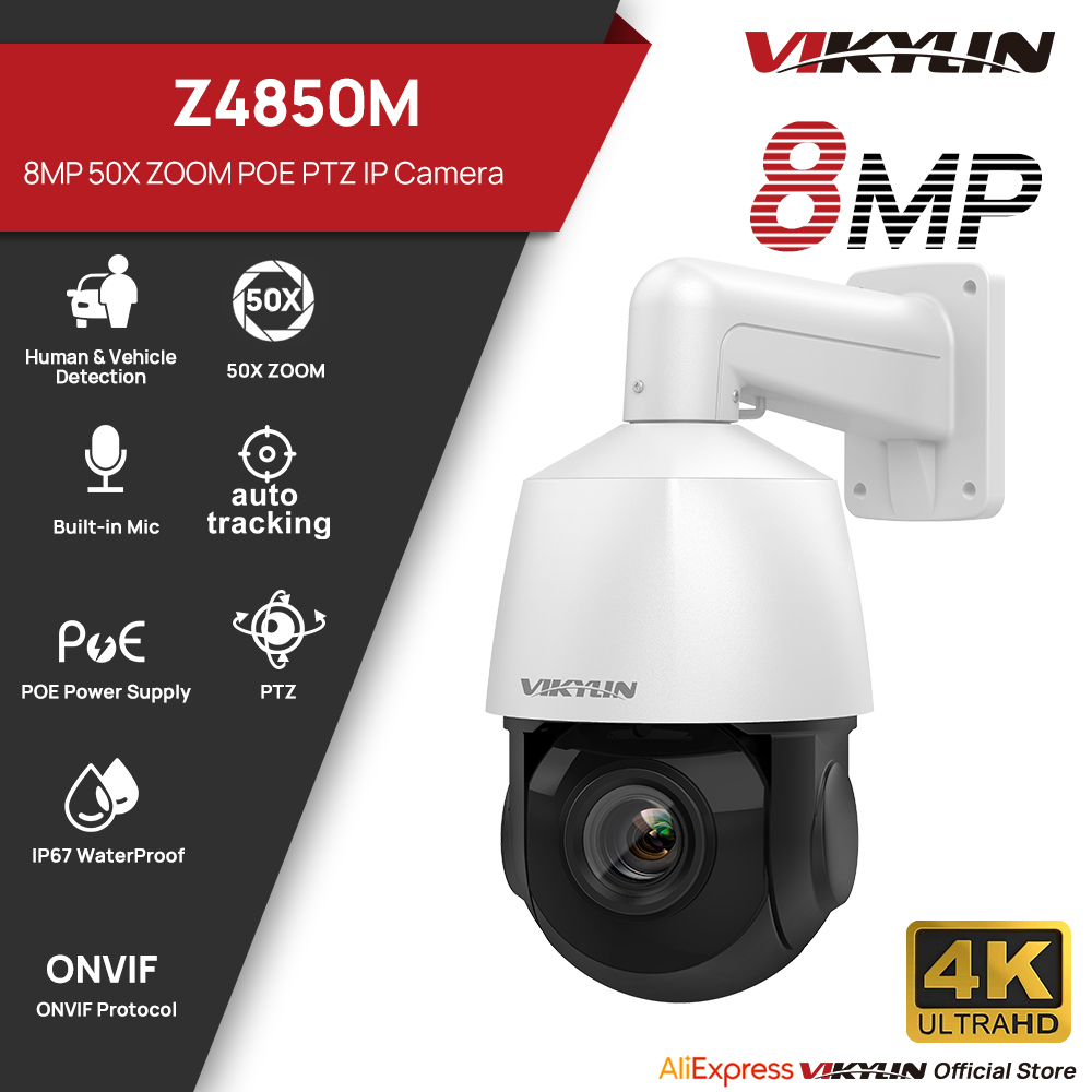 Vikylin 4K 8MP PTZ 32X Zoom 10 - Outdoor Power G Sensor recensie en prijs