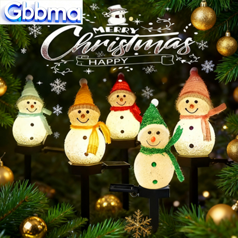 2LED sneeuwpop zonne-tuinlicht - Outdoor Solar Power Xmas Lights recensie en prijs