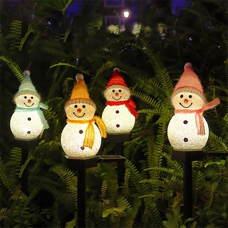 Solar LED Sneeuwpop Sfeerverli - Outdoor Solar Power Xmas Lights recensie en prijs
