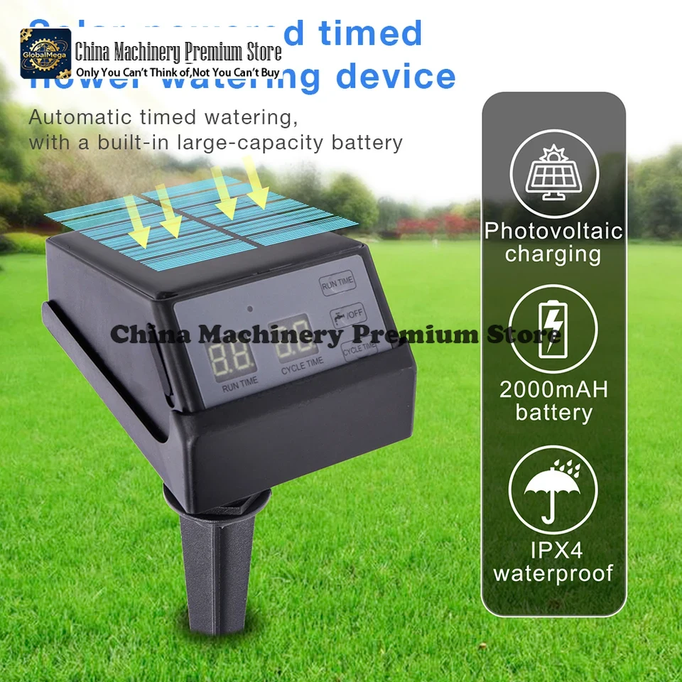 Nieuwe op zonne-energie werken - Outdoor Power Timer recensie en prijs