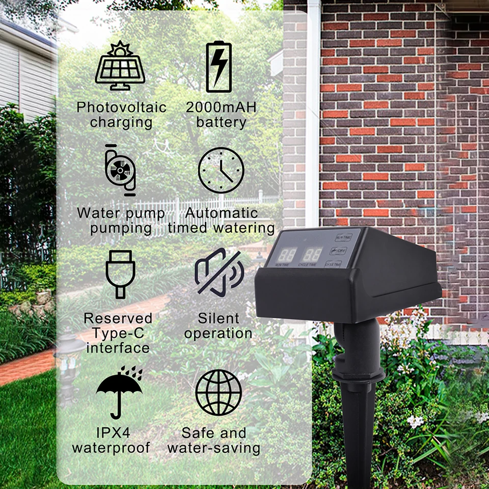 Nieuwe op zonne-energie werken - Outdoor Power Timer recensie en prijs