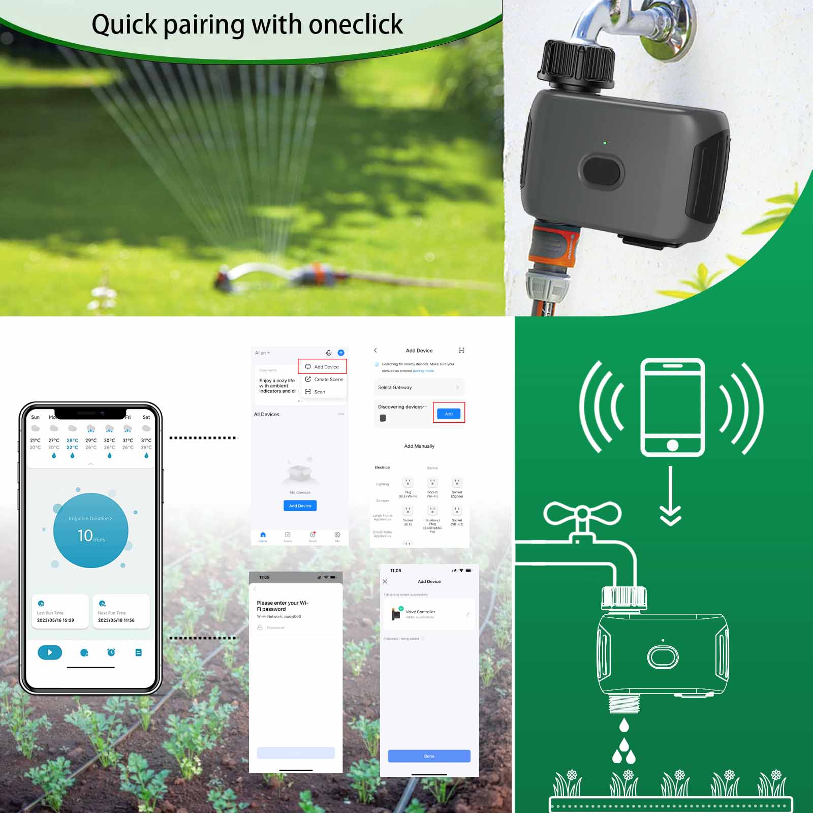 INSOMA automatische plantenirr - Outdoor Power Timer recensie en prijs