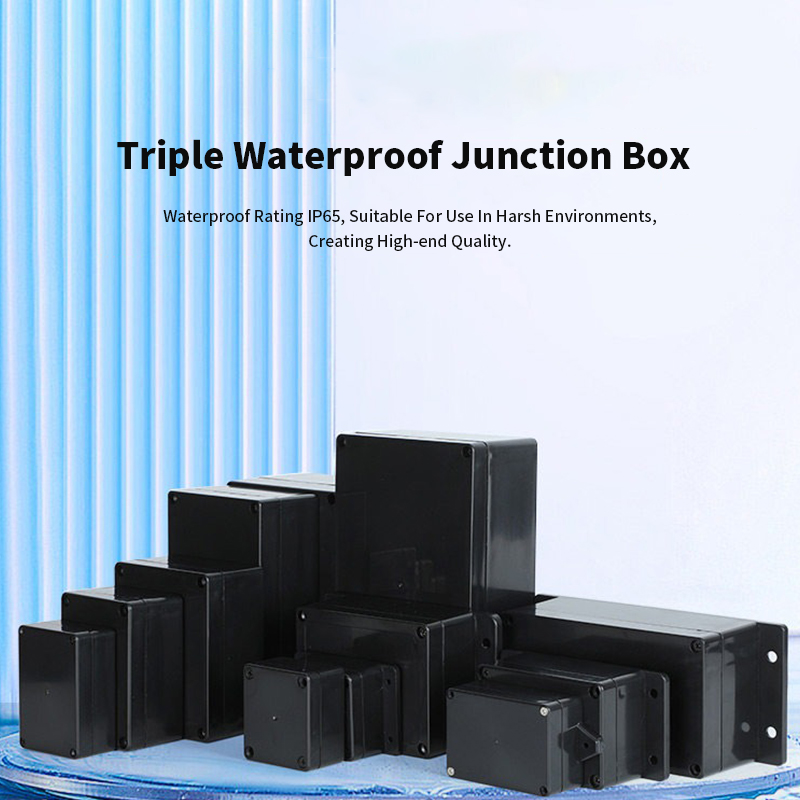 Type F Zwarte waterdichte aans - Outdoor Power Supply Box recensie en prijs