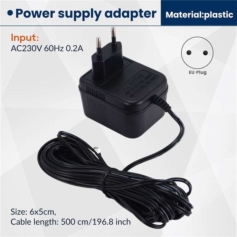 18V 500MA voeding batterijadap - Outdoor Power Adapter Ring recensie en prijs