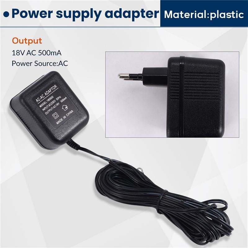 18V 500MA voeding batterijadap - Outdoor Power Adapter Ring recensie en prijs