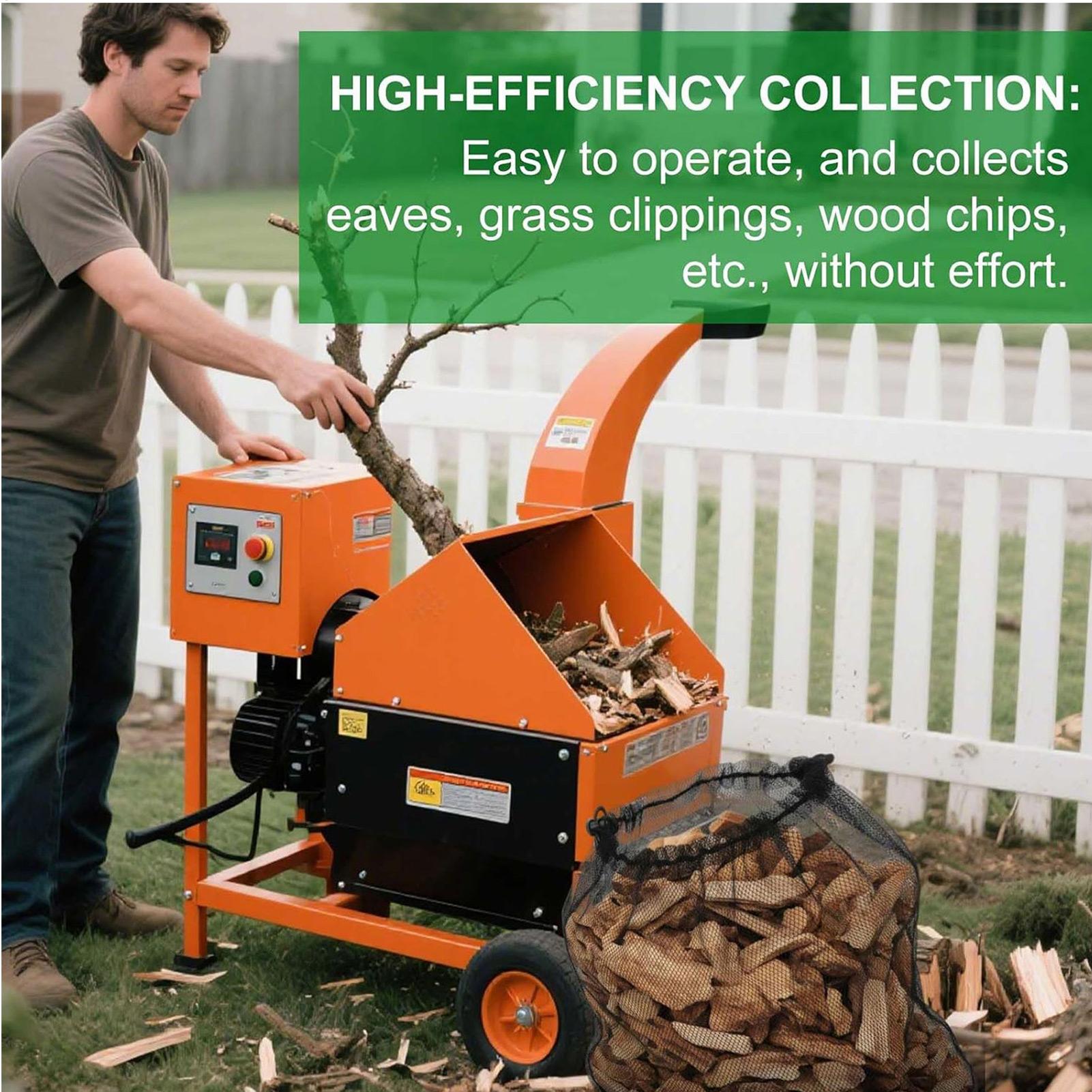 Houtversnipperaar Opvangzak Me - Garden Shredder Chipper recensie en prijs