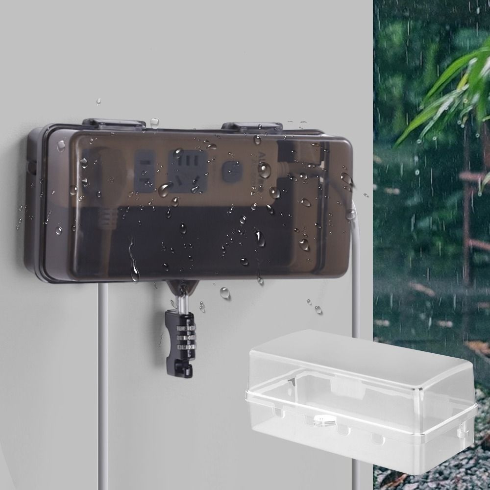 Draagbare kunststof stekkerdoo - Outdoor Power Lead Cover recensie en prijs