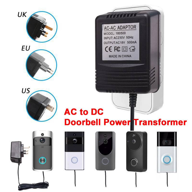 US UK EU Plug 18V AC naar DC T - Outdoor Power Adapter Ring recensie en prijs