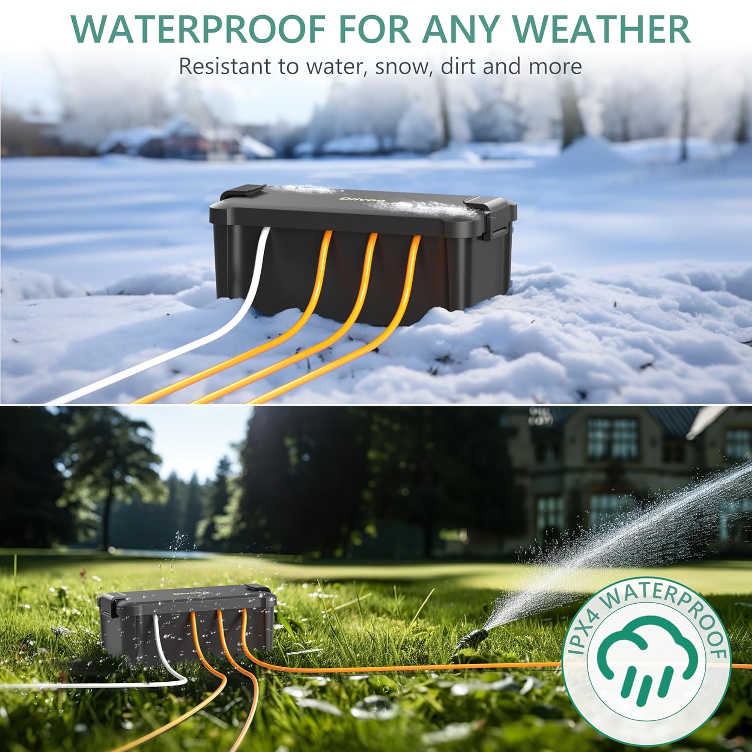 Diivoo Outdoor waterdichte ele - Outdoor Power Supply Box recensie en prijs