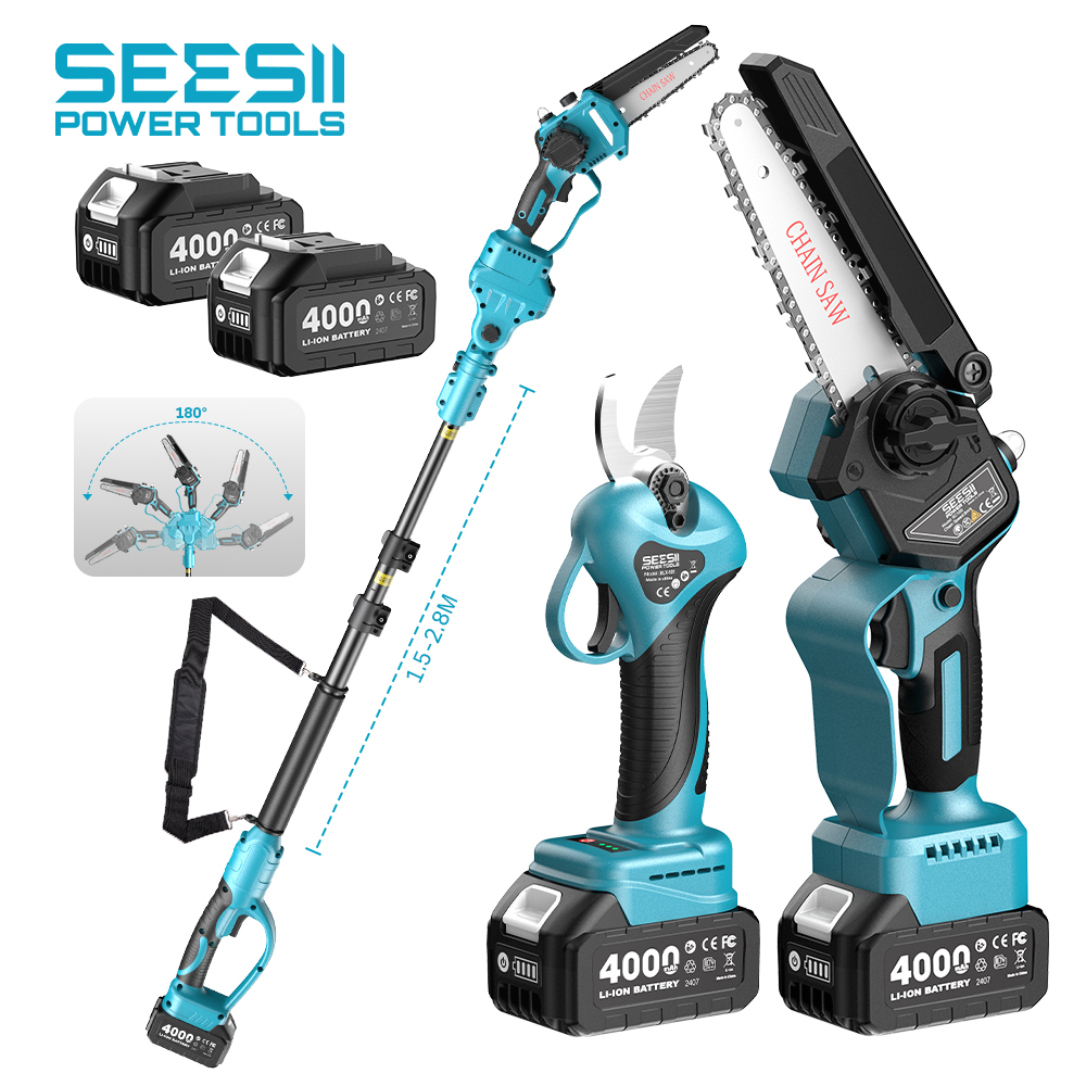 SEESII 3-in-1 borstelloze draa - Pole Saw Cordless recensie en prijs