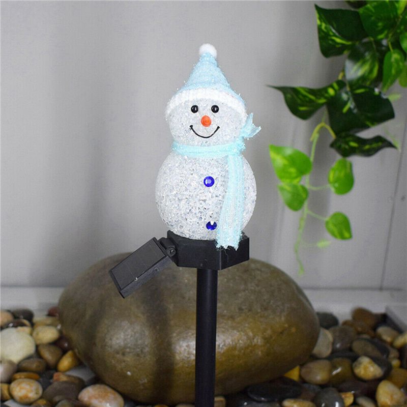 Nieuwe 4X Sneeuwpop Solar Ligh - Outdoor Solar Power Xmas Lights recensie en prijs