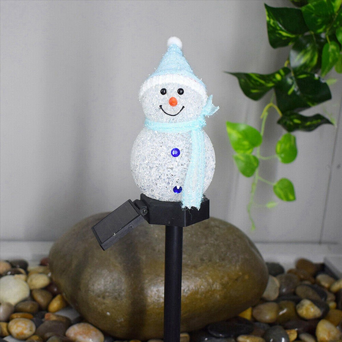 Nieuwe 4X Sneeuwpop Solar Ligh - Outdoor Solar Power Xmas Lights recensie en prijs