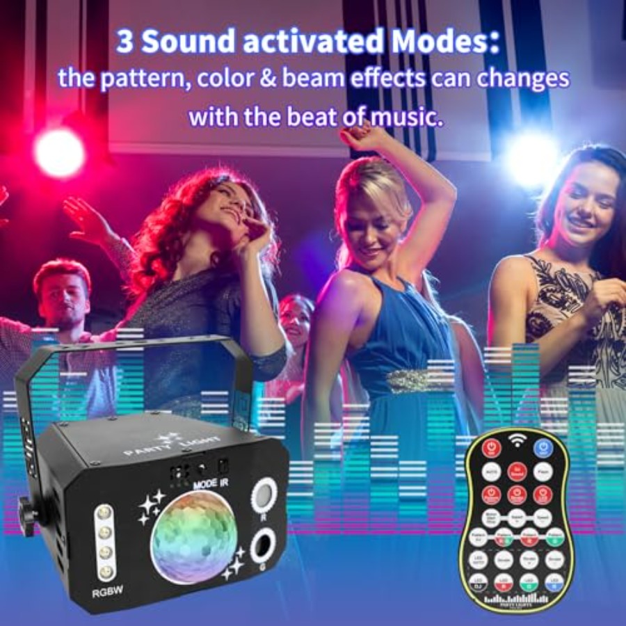 7 Lens Disco Ball Lampen USB-a - Outdoor Solar Power Xmas Lights recensie en prijs
