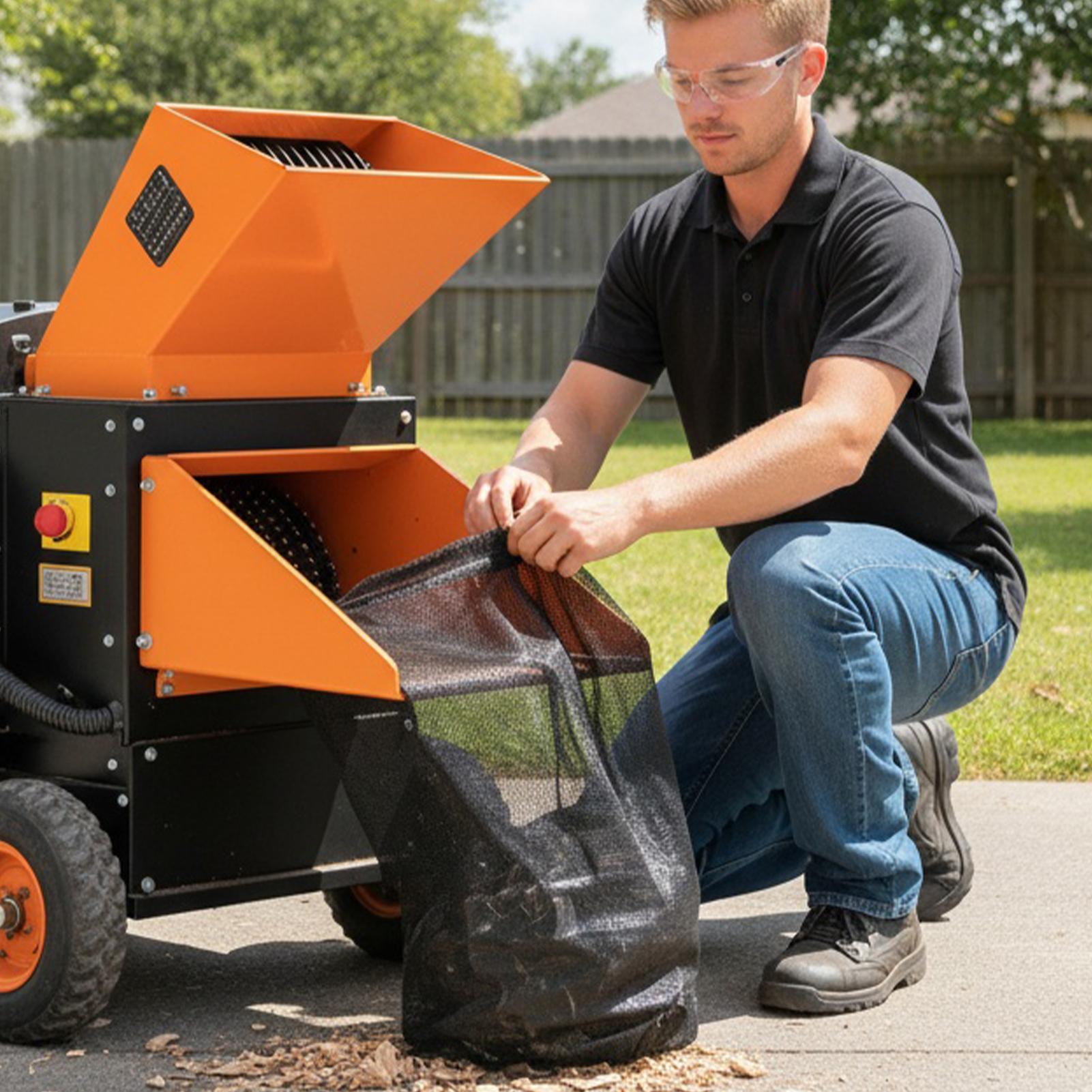 Houtversnipperaar Shredder Tas - Garden Shredder Chipper recensie en prijs